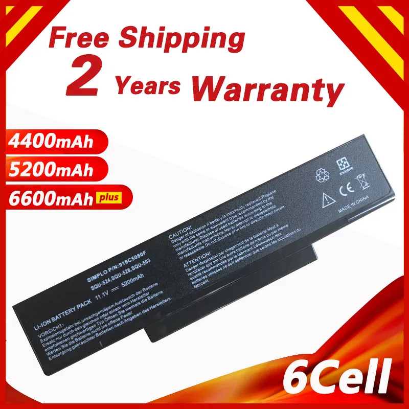 Аккумулятор Golooloo для ноутбука Asus A9C F2 F3 F3J M51 M51TA Z53 Z53J Z94 Z96 j SQU 528 1 2 5 4 |laptop battery|battery for