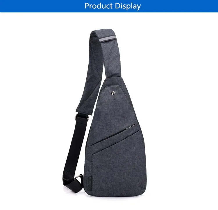 Мужская Противоугонная сумка, мужская сумка на одно плечо, водонепроницаемая сумка для мальчика, маленькая сумка для путешествий, тонкая мини сумка через плечо, дропшиппинг