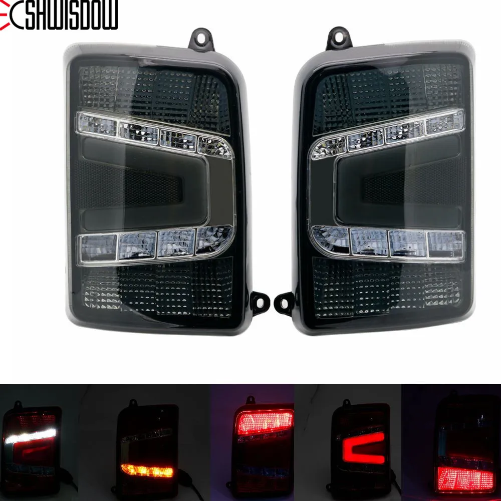 

LED rear lights for Lada Niva 4x4 1995- 1 set / 2 pcs grey or red with a running turn signal car styling accessories tuning