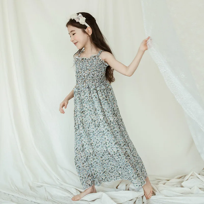 girls long summer dresses