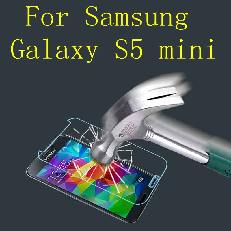 Ultra Thin HD Clear Explosion-proof Anti Shatter Premium Real Tempered Glass Screen Protector for Samsung Galaxy S5 mini G800 | Мобильные