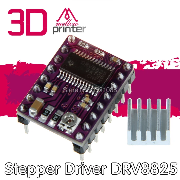 High quality 5pcs/lot 3D Printer StepStick DRV8825 Stepper