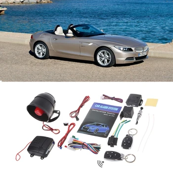 

1-Way Car Vehicle Anti Burglar Alarm Security Keyless Entry Siren with 2 Remote