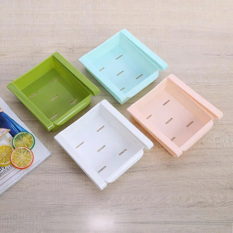 Pulling-Type-Refrigerator-Container-Desktop-Remote-Control-Small-Objects-Storage-Box-Save-Space-Keep-Fresh-Container