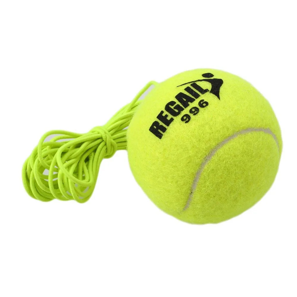Tennis Ball With String Rope Trainer Training Practice Universal For