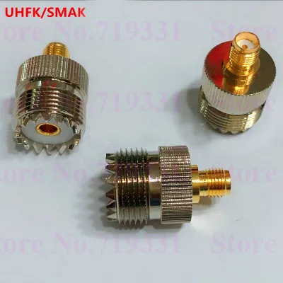 UHF-J/M-K/SMA женский и мужской SL16/UHF/M/обмен на SMA KJ-JK-JJ Walkie Talkie адаптер