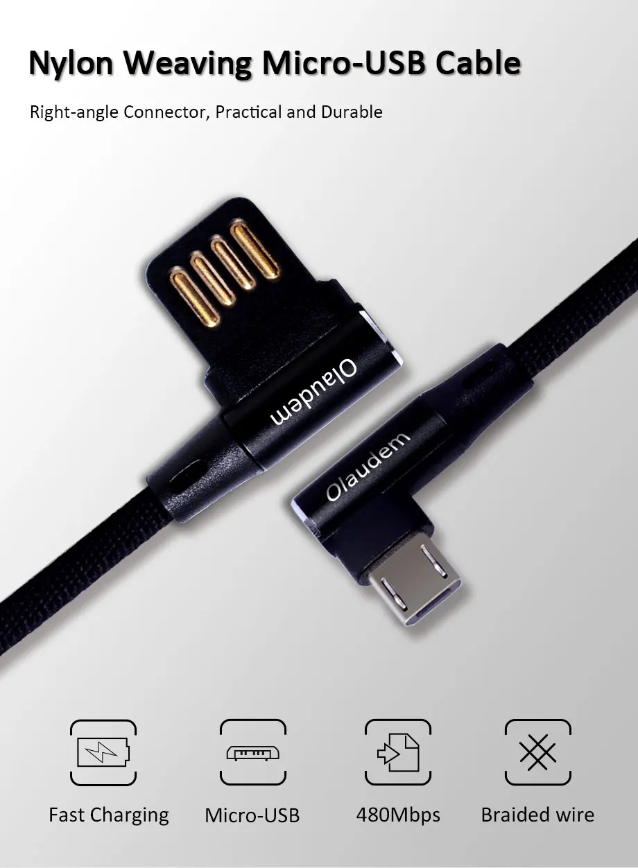 1.micro usb cable fast charging