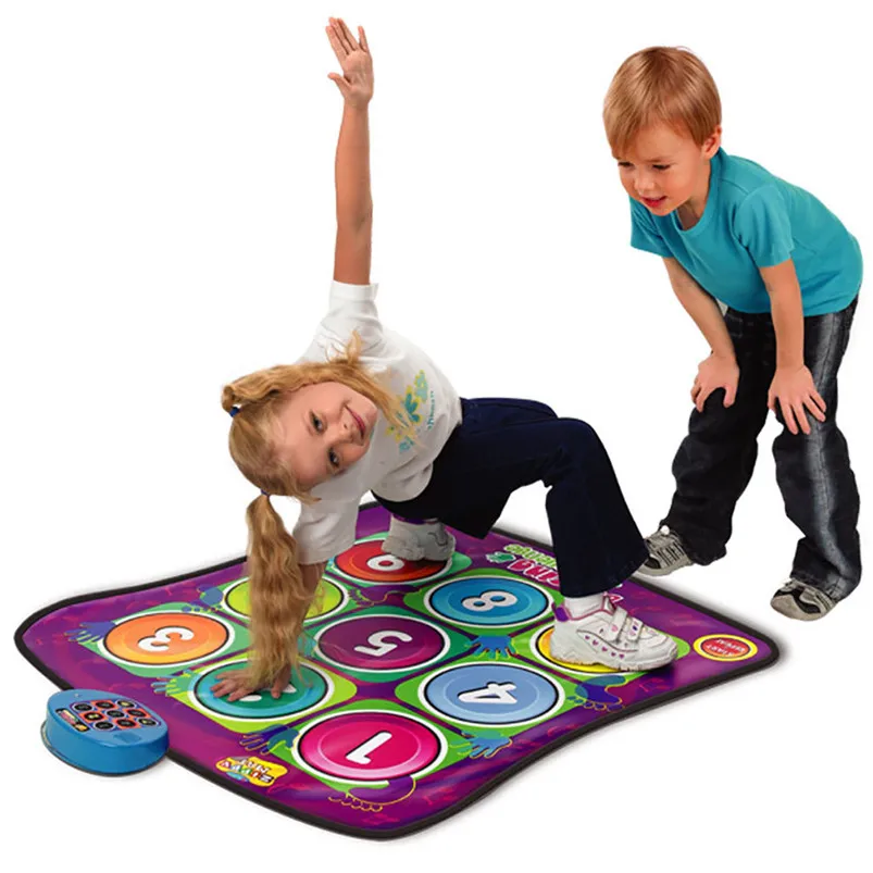 Play Music Carpet Mat Singing Gym Digital Game Dancing Carpet Mat Kids Baby Gift Multifunctional Digital Game Blanket 40MR1804