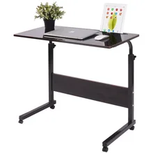 Регулируемый съемный ленивый эргономичный стол прикроватные компьютерный стол ручной подъем портативный ноутбук стоящий стол 40*80 см