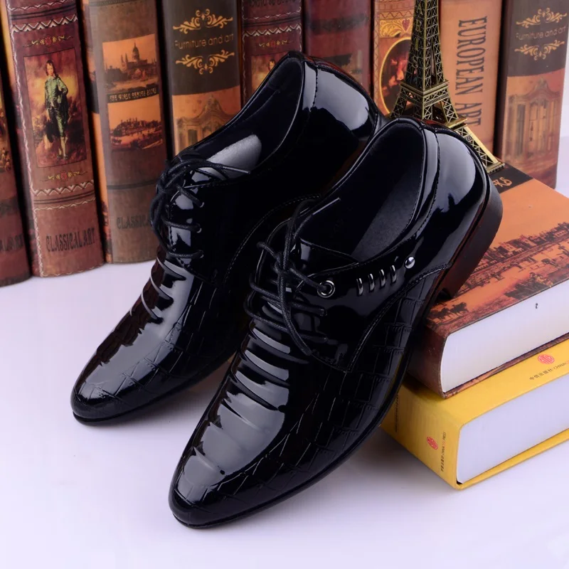 flat shoes for men black