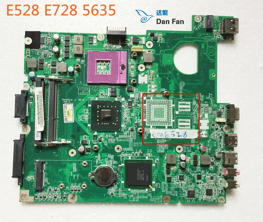 MBNC706002 для ACER 5635 eMachines E528 E728 материнская плата ноутбука DA0ZR6MB6F0 100% протестированная