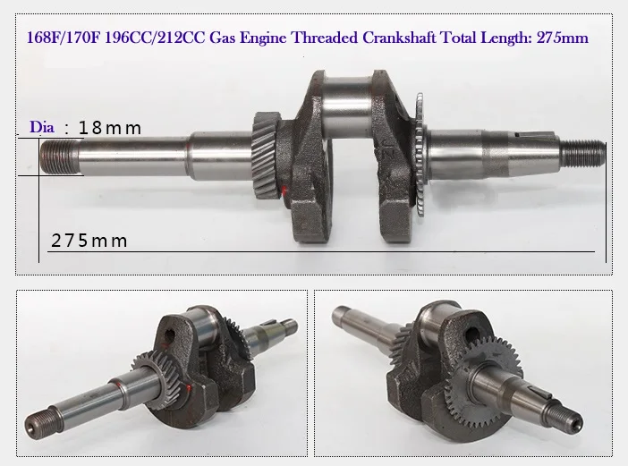 168,170 18mm thread 275 length