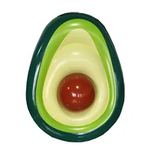 Надувная игрушка лето 1 шт. надувной авокадо надувной бассейн авокадо поплавок с мячом воды Забавный Летний Пляжный купальный Вечерние