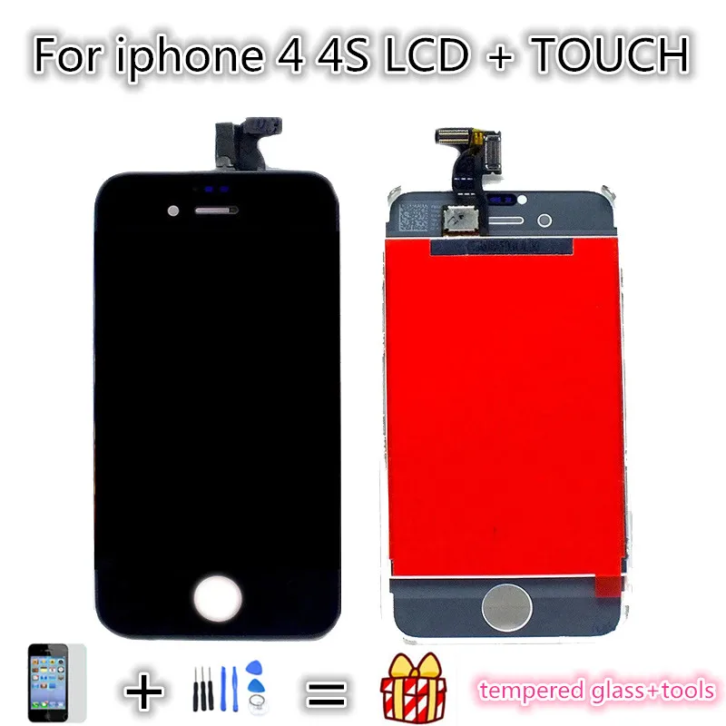 

100% Guarantee No Dead Pixel Replacement Screen LCD For iPhone 4S 5 5S 5C 6G Display Digitizer Touch Screen Assembly Complete