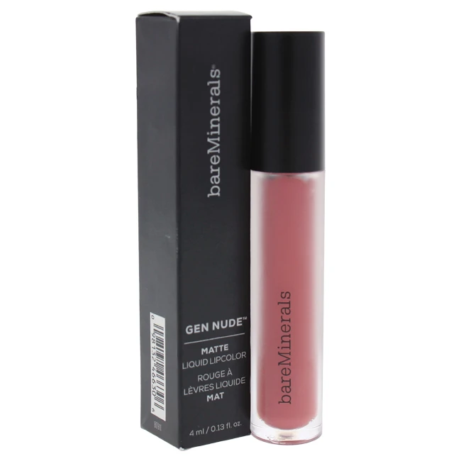 Gen Nude Matte Liquid Lipcolor - Juju by bareMinerals for Women - 0.13 oz Lipstick