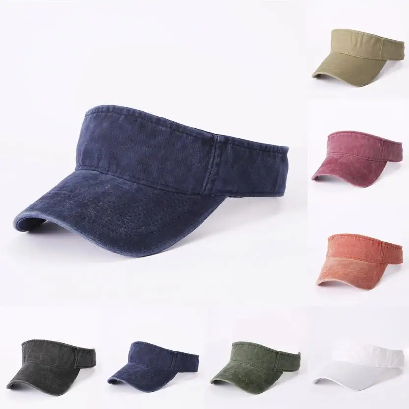 

2018 Newest Male Women Summer Best Hats for Sport bone Visor Tennis Caps Baseball Hat Running Hats 0810