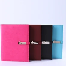 School Notebook 80 Sheets Faux Leather Business Spiral Diary Creative Trends Plug button Notepad Office school supplies Gift 80 sheets cute cartoon pet notebook creative cat crocodile notepad kawaii christmas gift office school daily memos notebook