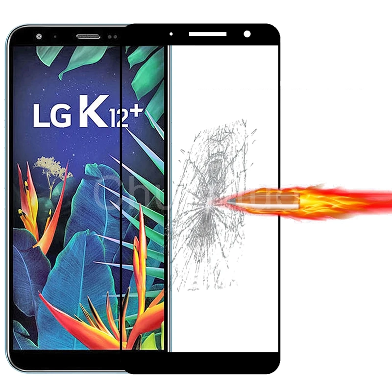 75 шт./лот 2.5D Премиум Закаленное стекло для LG K40, LG K12+ Полное покрытие Защитная пленка для экрана для LG K12 Plus/X4