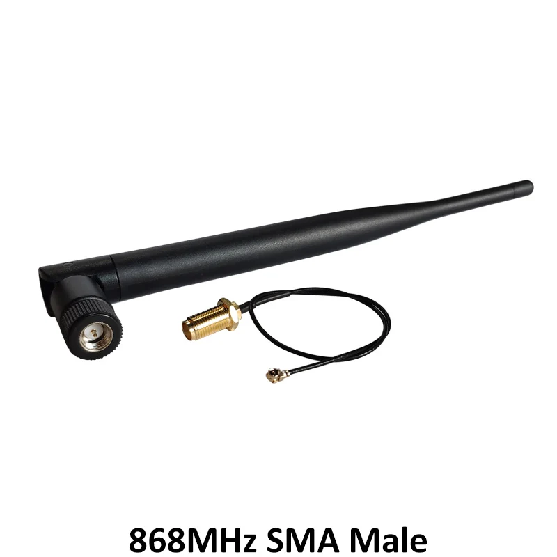 868MHz 915MHz Antenna 5dbi SMA Male Connector GSM 915 MHz 868 MHz antena antenne waterproof +21cm RP-SMA/u.FL Pigtail Cable 868MHz 915MHz Antenna 5dbi SMA Male Connector GSM 915 MHz 868 MHz antena antenne waterproof +21cm RP-SMA/u.FL Pigtail Cable