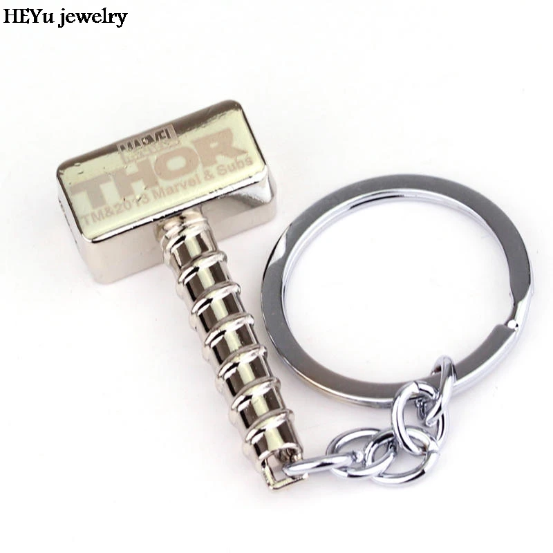 Marvel Avengers Norse mythology Thor's Hammer Mjolnir Keychain New