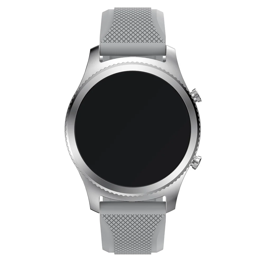 22 мм спортивные силиконовые часы ремешок для Samsung Galaxy Gear S3 Classic SM R770 Frontier R760 R765