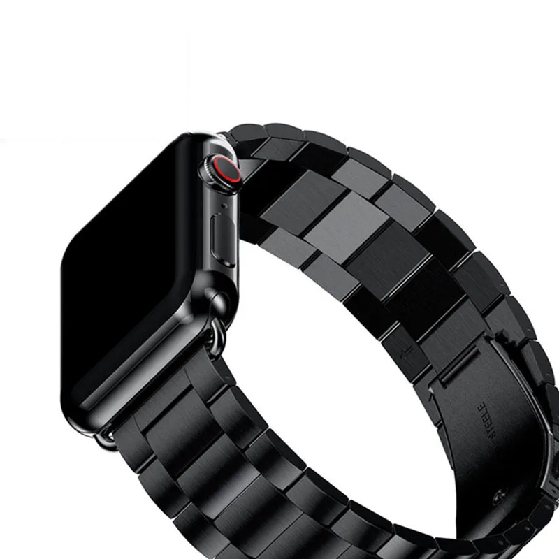

Stainless Steel Band Replacement Strap Apple Watch Series 4 44 Mm Applicable Apple Watch 4 Representative with 3 S three Steel W