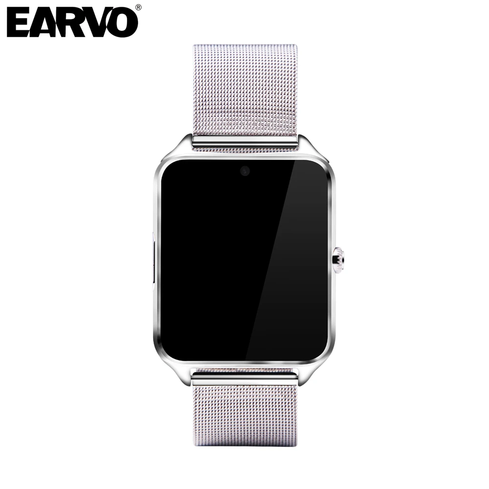

Business Luxury Watch Bluetooth SIM Card Smart Watch Fitness Heart Rate Monitor Pedometer Call SMS Wristband for iPhone Samsung