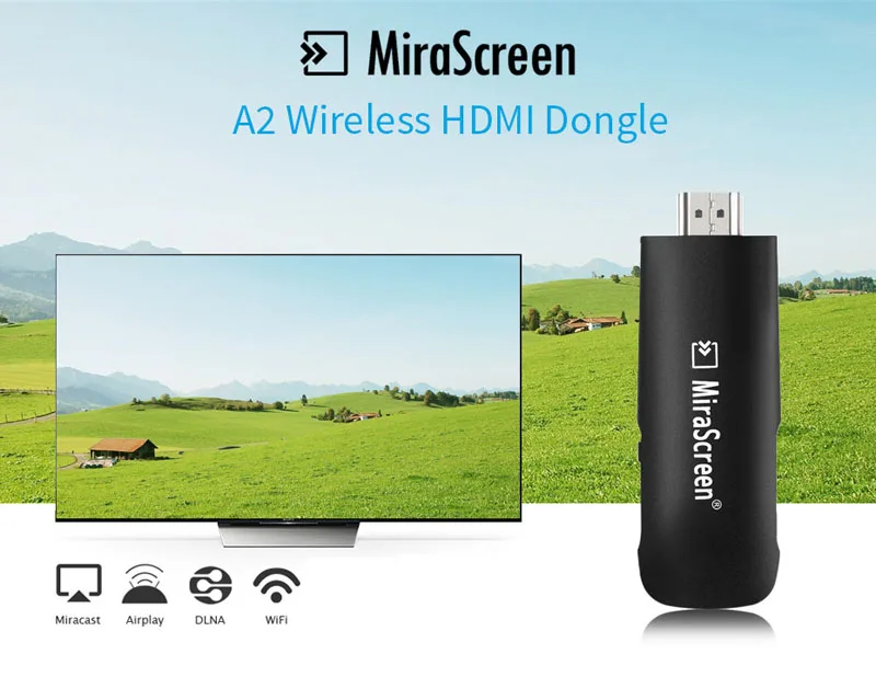 HD беспроводной WiFi tv Stick HDMI дисплей ключ видео адаптер экран зеркальное отображение литой для iPhone 11 X для huawei Android телефон к телевизору