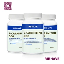 2019 Hot Sale buy 2 get 1 bottle (90*3=270 caps) L carnitine add fat burning and helps recover from sports