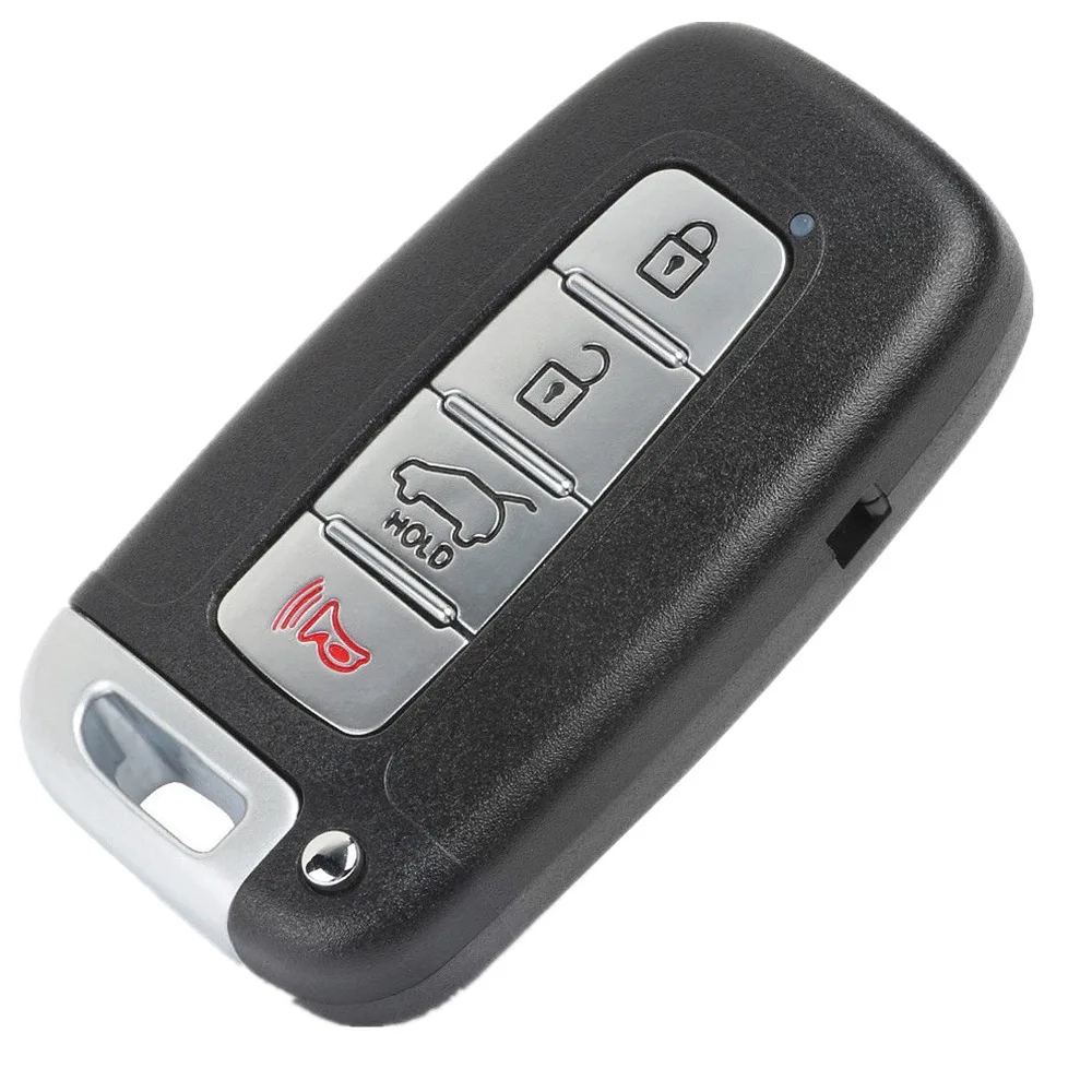 KEYECU 10 шт./лот Замена Smart Remote ключа автомобиля чехол Fob 4 кнопки для hyundai Kia SY5HMFNA04 B106 лезвие