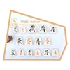 BSTFAMLY Wooden Japan Shogi 40 Pcs/Set International Checkers Folding Sho-gi Chess Game Table Toy Gift for Children Adults JA02 ► Photo 2/6