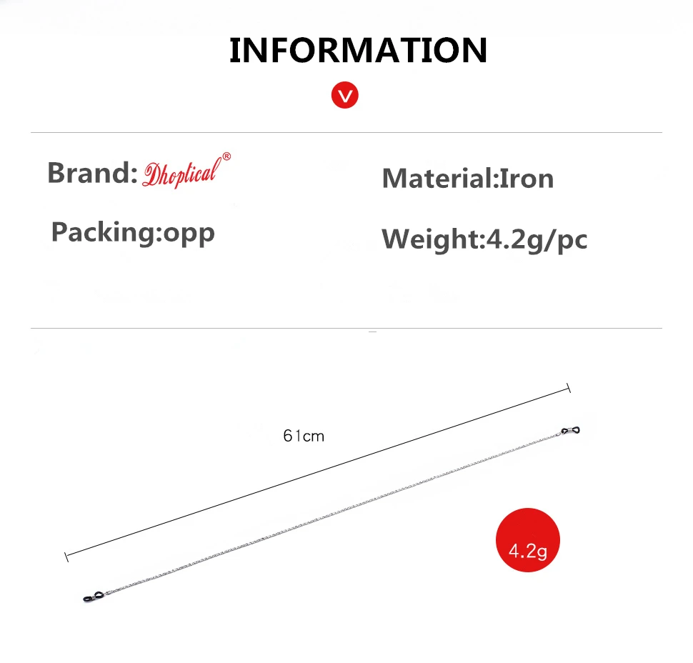 Цепочка для очков металлическая для леди подставка для очков для чтения 20 шт Регулируемые концы очки держатель фиксатор по dhoptical