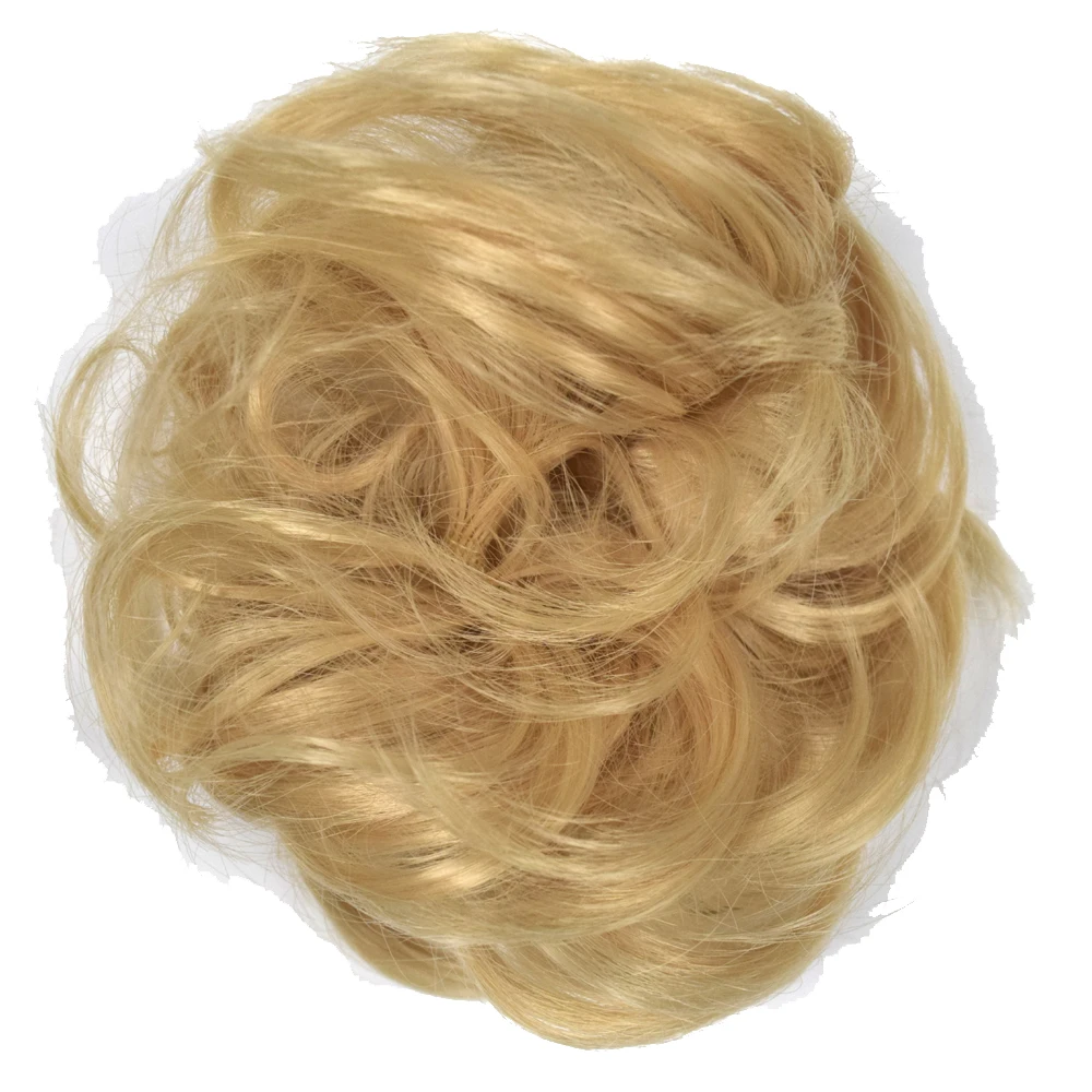 TOPREETY Heat Resistant Synthetic Hair pieces Curly Chignon with Rubber Band Hair Extensions Updo Donut Hairpieces TOPREETY Heat Resistant Synthetic Hair pieces Curly Chignon with Rubber Band Hair Extensions Updo Donut Hairpieces