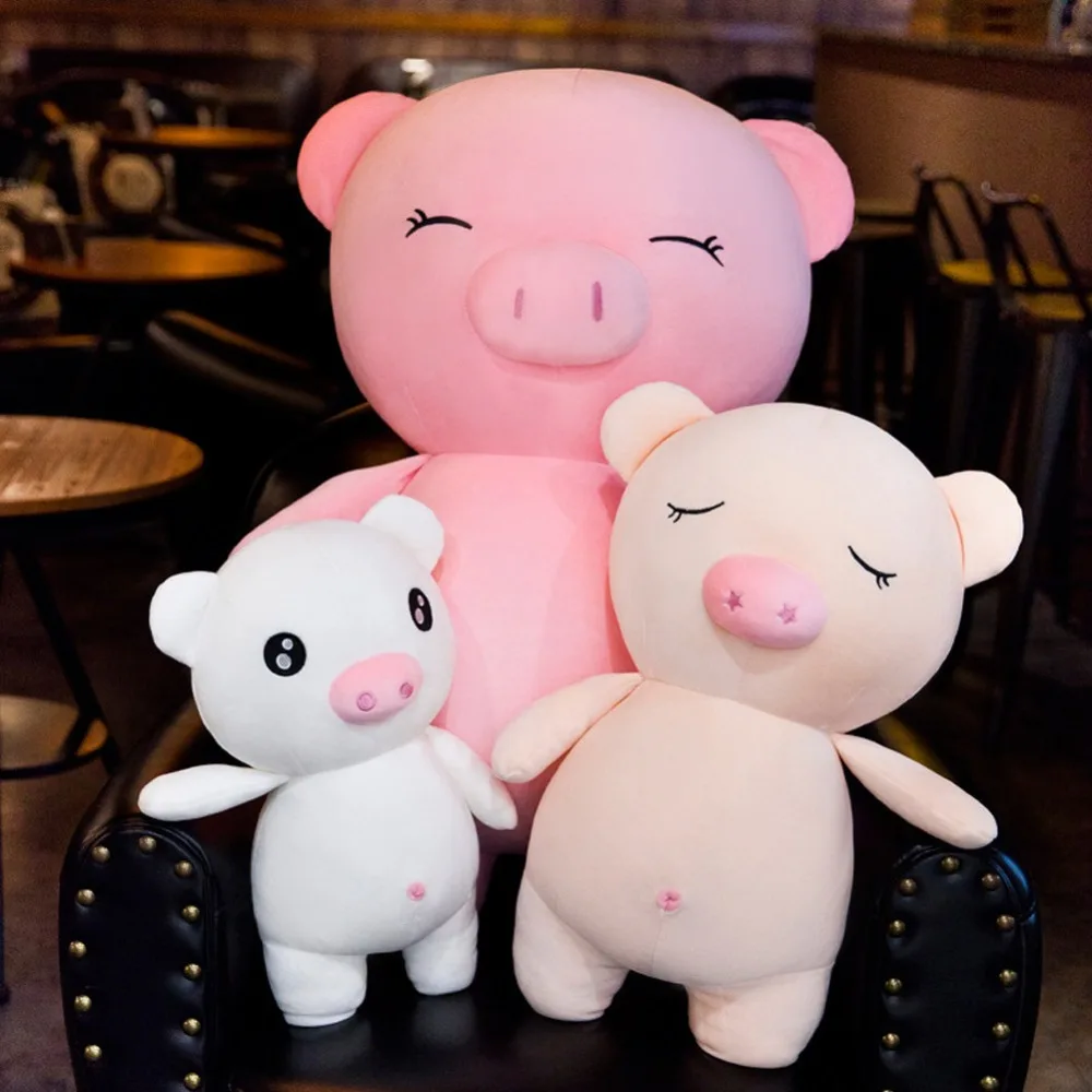

Tiny Pig Plush toys mini Piggy soft dolls Stuffed Animals birthday gifts for girl present baby Sleeping toy 44cm/55cm/70cm 30