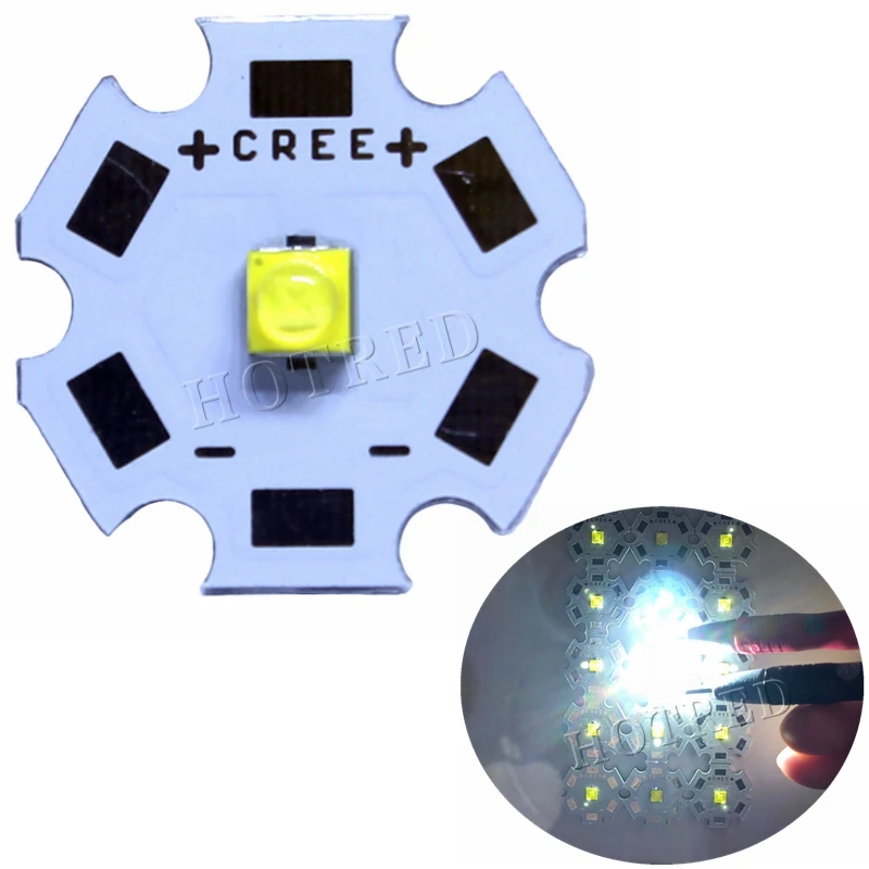 Светодиодный индикатор cree xte 10 шт. 1 5 Вт теплый белый свет 3000 3200K холодный 6500 7000K