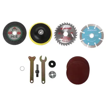 

10Pcs/Set Cutting Piece Wood Saw Blade Sticky Disc Piece for Angle Grinder Electric Drill Cutting Conversion Tool Accessories