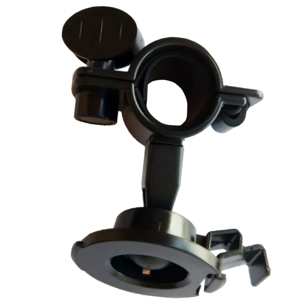 Bicycle Motorcycle Handlebar Mount Holder Stand Cradle for Garmin Nuvi 44 52 54 2457 2497 LM/Garmin Nuvi 55 2457 2597 LMT Black