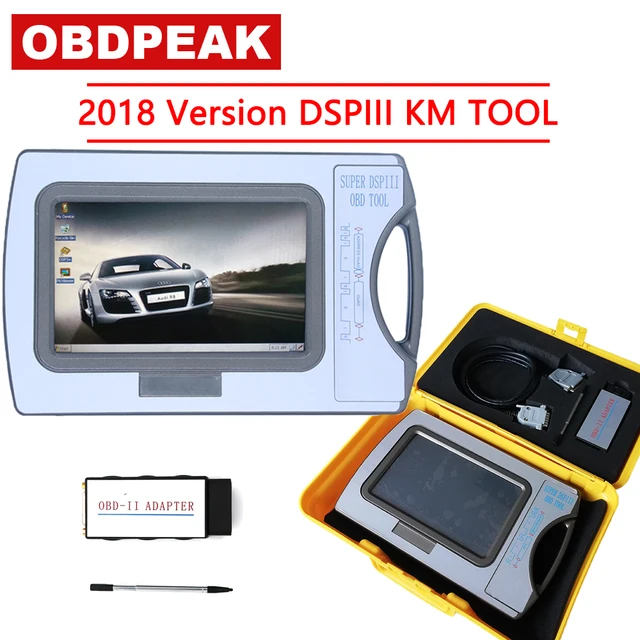 2018 Version Odometer Correction Tool DSP3 DSPIII KM Tool DSP 3 DSP III Work For 2010-2018 Years New Models By OBD2