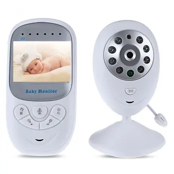 

babykam fetal doppler video nanny baby audio monitor 2.4 inch TFT LCD IR Night vision Intercom 4 Lullabies Temperature Monitor