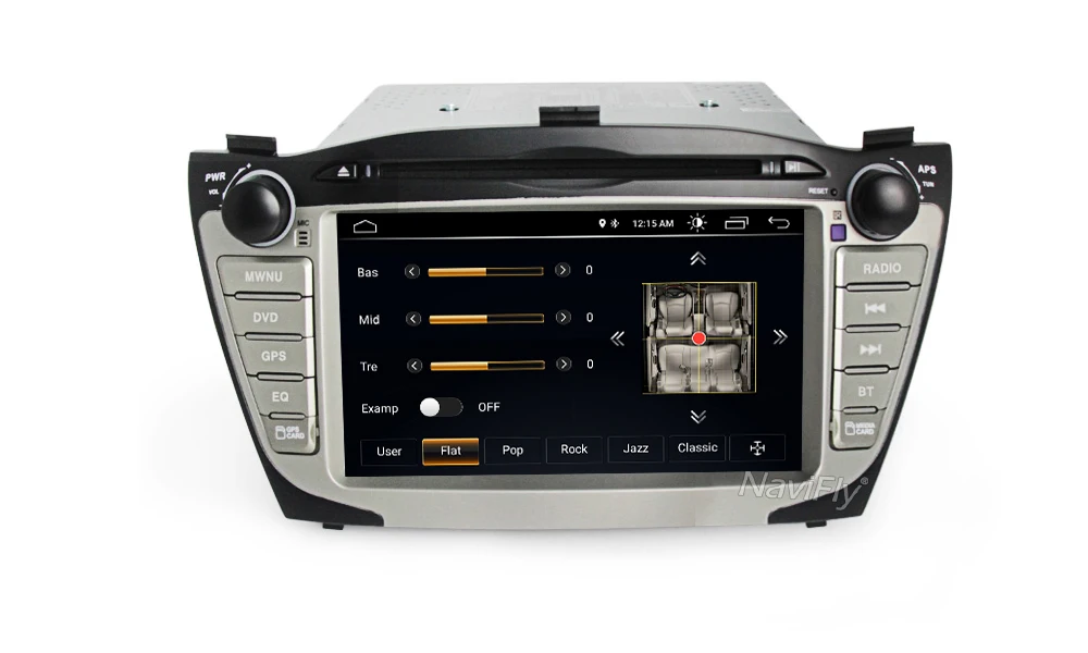 Best New! 2din Android 8.1 Car radio GPS Navigation For Hyundai ix35 Tucson 2009-2015 Audio Radio Stereo Head Unit WIFI BT RDS Canbus 17