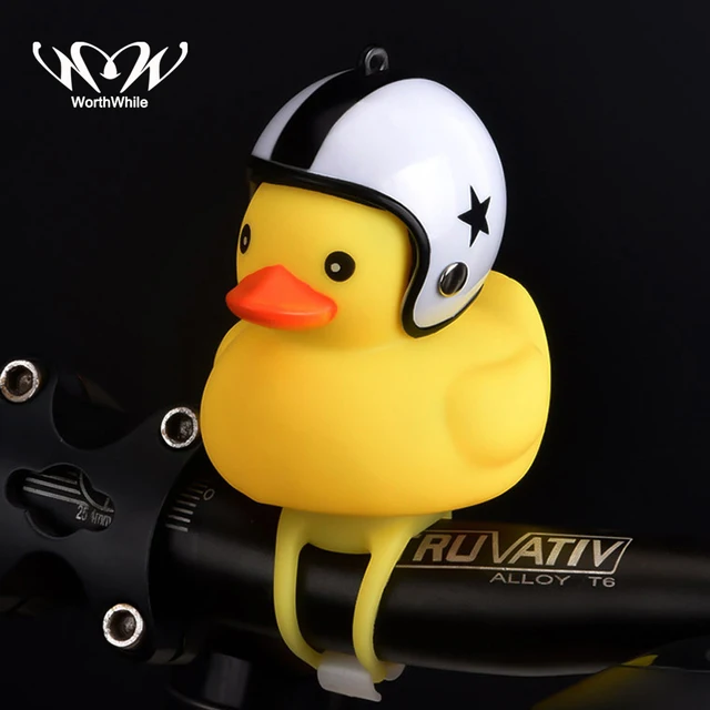 duck bicycle bell & head lights