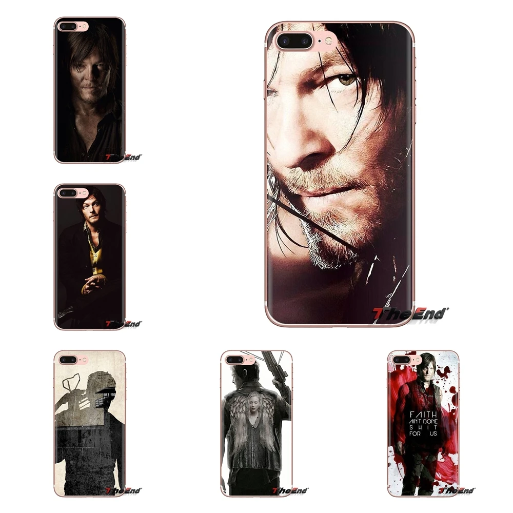 

TPU Shell Cover The Walking Dead Daryl Dixon Wings For LG Spirit Motorola Moto X4 E4 E5 G5 G5S G6 Z Z2 Z3 G2 G3 C Play Plus Mini