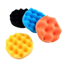 4 шт. 5 дюймов Полировка Шлифовка губки колодки комплект для автомобиля шлифовальный прибор буфер автомобильные аксессуары