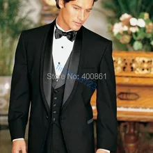 Черная шаль lepal Для мужчин Блейзер Бизнес Костюмы жениха Смокинги для женихов дружки Выпускные платья(куртка+ Брюки для девочек+ жилет+ галстук+ платок) OK: 1236