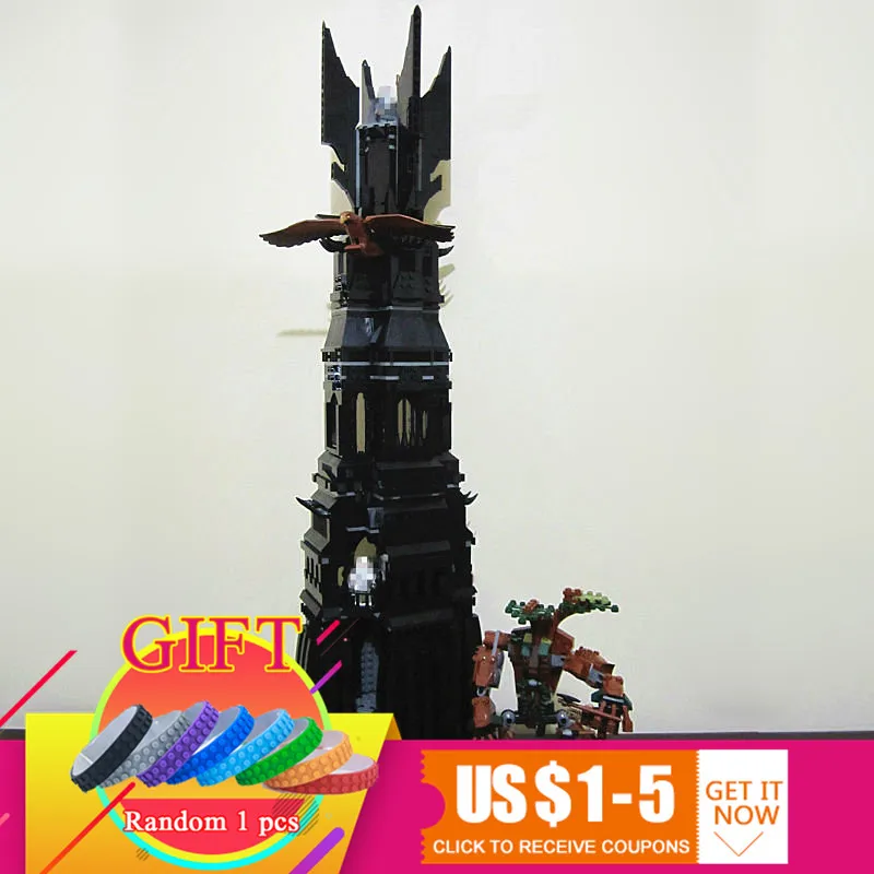 

16010 2430Pcs Lord of the Rings Lord of the Rings Set Building Blocks Model Compatible With 10237 toys lepin