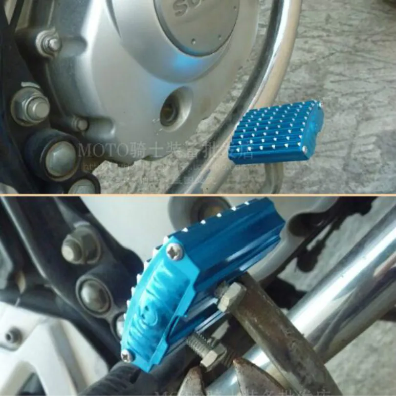 5*6cm aluminum alloy footrest motorcycle foot pegs free shippingin