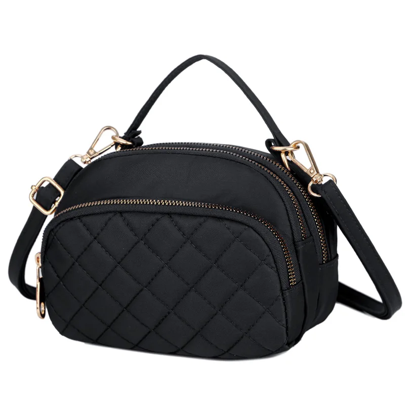بوبو النساء حقائب كتف للنساء النايلون حقائب الصلبة الإناث حقيبة ساعي السيدات عارضة مخلب Crossbody أكياس Bolsas الأنثوية