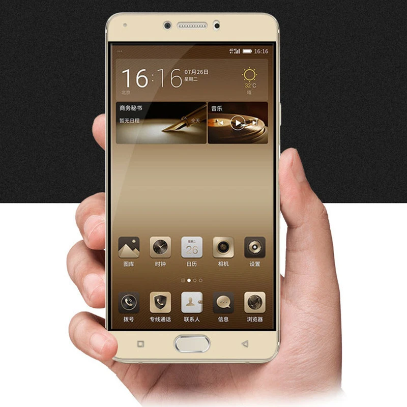 2 шт 3D закаленное стекло для Gionee M6 полное покрытие экрана Защитная пленка