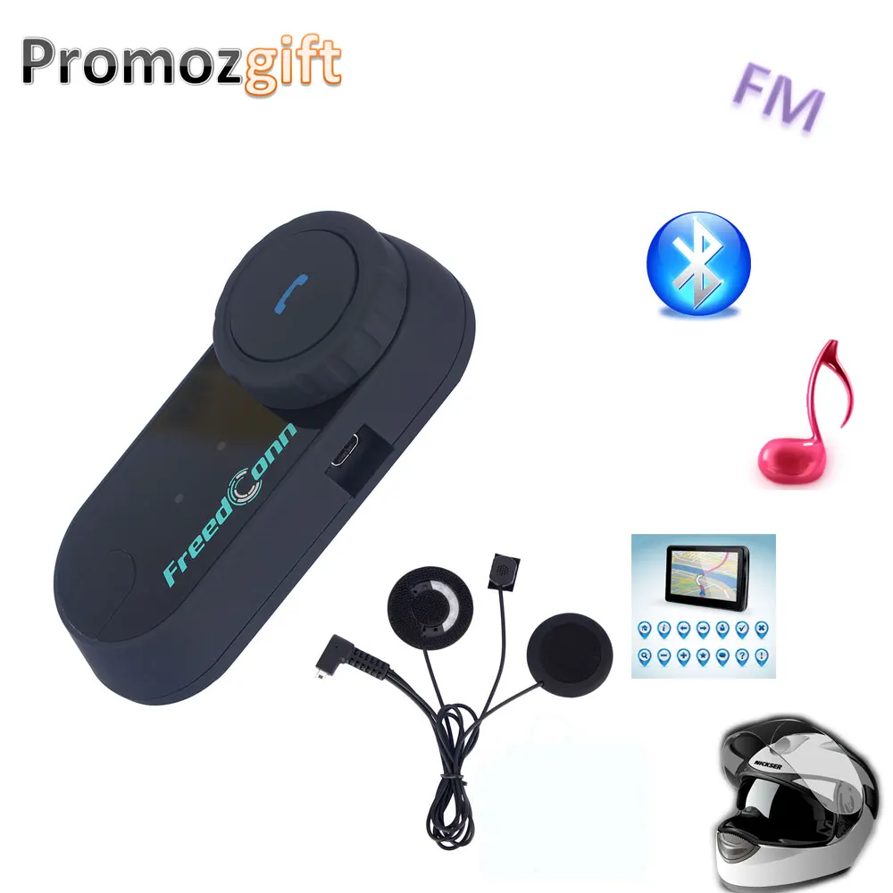 

Soft Earphone! TCOM-VB 800M HiFi BT Bluetooth Motorcycle BT Interphone Helmet Intercom Headset Bluetooth Helmet