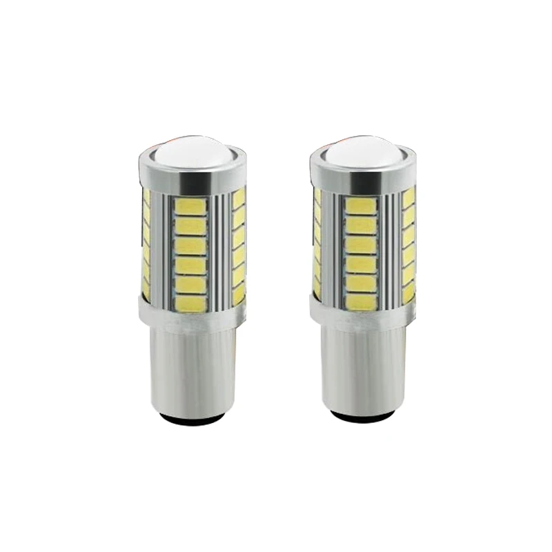 

2PCS Car Light Signal Lamp 1156 1157 BA15s P21W P21W5W Led Turn Brake Light Tail Lamp 33SMD 5730 LED Auto Rear Reverse Bulb r5w
